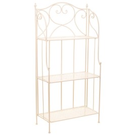 Лавица Alexandra House Living Бял Метал Желязо 30 x 70 x 30 cm