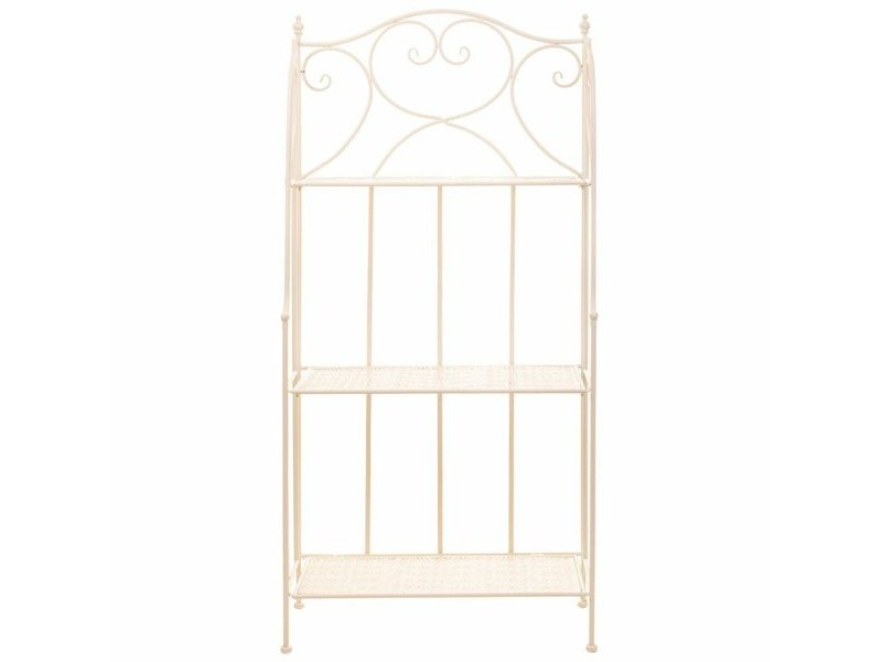 Лавица Alexandra House Living Бял Метал Желязо 30 x 70 x 30 cm
