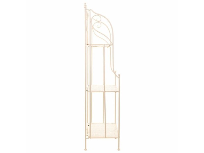 Лавица Alexandra House Living Бял Метал Желязо 30 x 70 x 30 cm