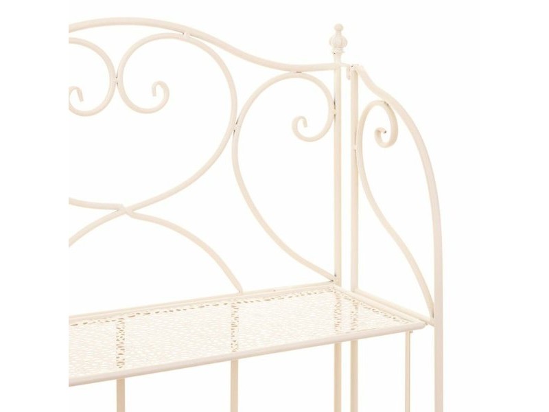 Лавица Alexandra House Living Бял Метал Желязо 30 x 70 x 30 cm