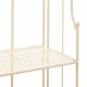 Лавица Alexandra House Living Бял Метал Желязо 30 x 70 x 30 cm