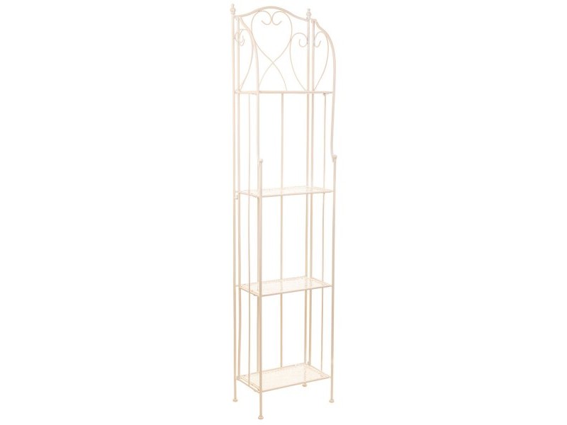 Лавица Alexandra House Living Бял Метал Желязо 25 x 90 x 30 cm