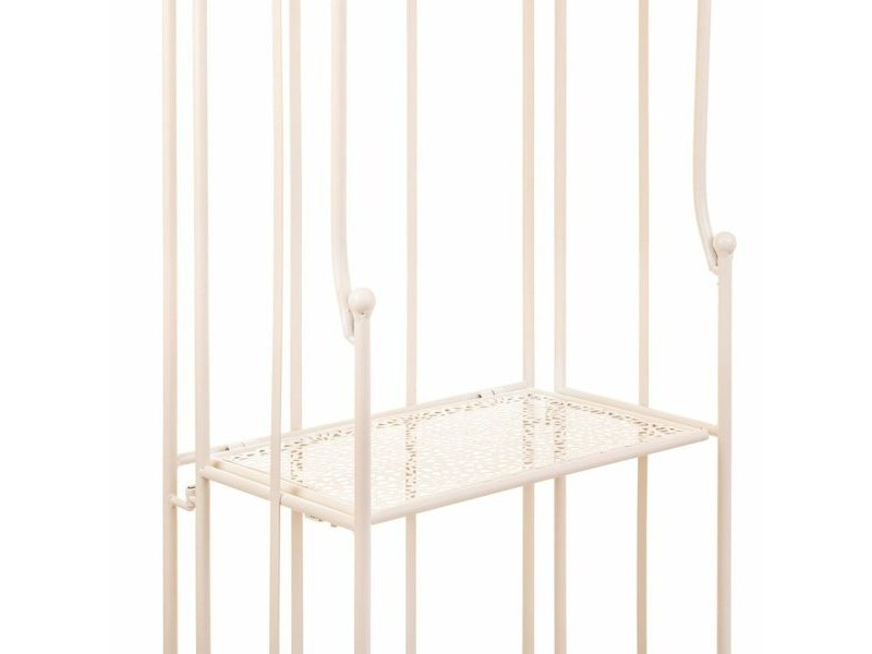 Лавица Alexandra House Living Бял Метал Желязо 25 x 90 x 30 cm