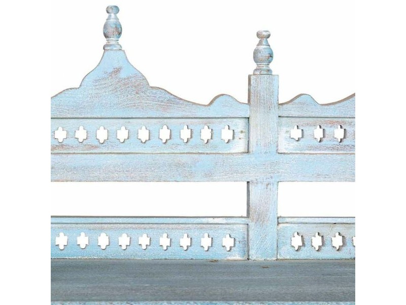 Лавица Alexandra House Living Син Дърво манго 40 x 166 x 90 cm Лавица Alexandra House Living Син Дърво манго 40 x 166 x 90 cm