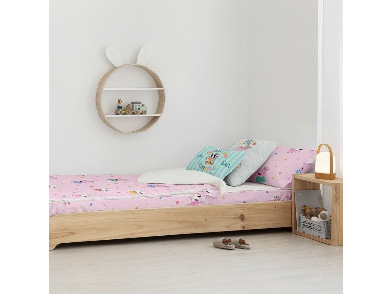 Северен Чувал Peppa Pig Awesome Многоцветен 90 x 200 cm 90 x 1 x 200 cm
