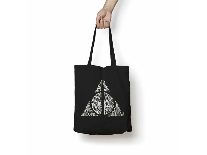Чанта за пазаруване Harry Potter Deathly Hallows Многоцветен