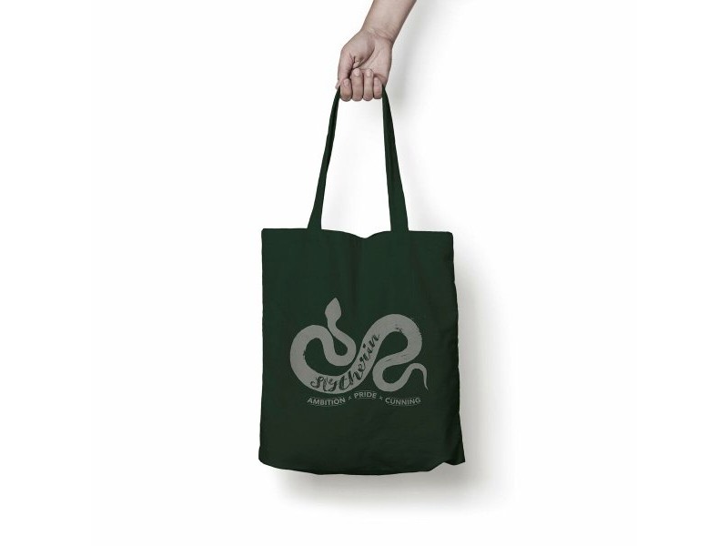 Чанта за пазаруване Harry Potter Slytherin Values Многоцветен