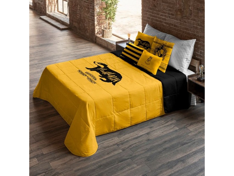 Пух Harry Potter Hufflepuff Многоцветен 190 x 4 x 270 cm 90 легло
