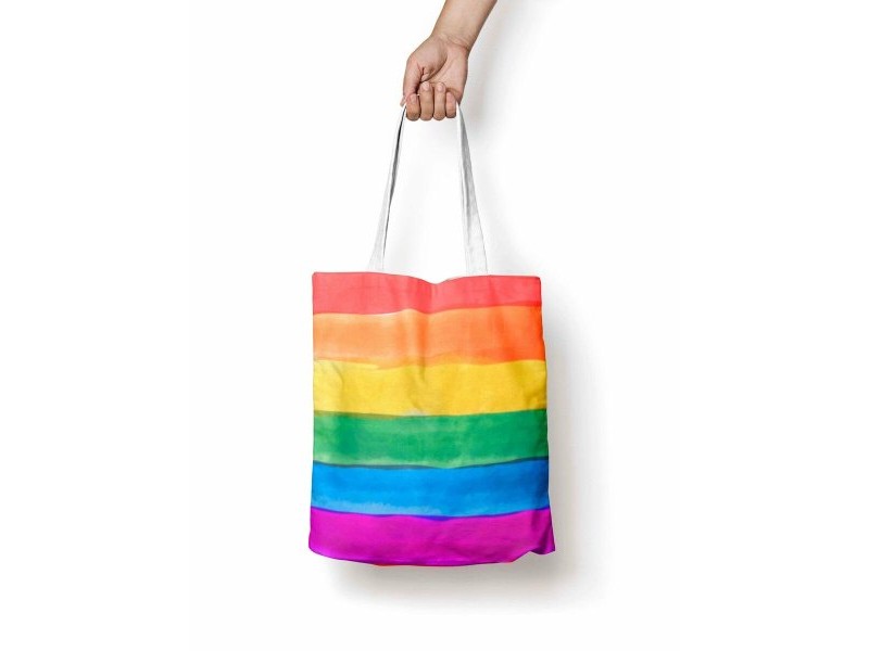 Чанта за пазаруване Decolores Pride 117 Многоцветен 36 x 42 cm