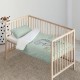 Комплект покривка за завивка Kids&Cotton Italo Big Мента 100 x 120 cm