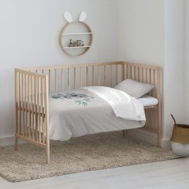 Комплект покривка за завивка Kids&Cotton Kuno Сив 100 x 120 cm