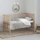 Комплект покривка за завивка Kids&Cotton Kuno Сив 100 x 120 cm