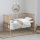 Комплект покривка за завивка Kids&Cotton Maui Big Бял 100 x 120 cm