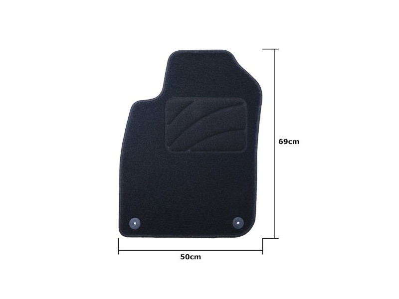 Комплект Постелки за Кола OCC Motorsport OCCD0024 5 Части