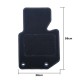 Комплект Постелки за Кола OCC Motorsport OCCBW0003 Bmw E36 Serie 3 Cabrio