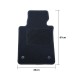 Комплект Постелки за Кола OCC Motorsport OCCBW0024 Bmw E88 Serie 1 Cabrio 5 Части