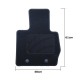 Комплект Постелки за Кола OCC Motorsport OCCBW0048 Bmw F26 X4 5 Части Комплект Постелки за Кола OCC Motorsport OCCBW0048 Bmw F26 X4 5 Части