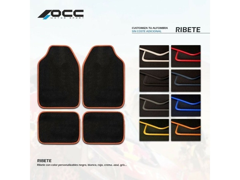 Комплект Постелки за Кола OCC Motorsport OCCOP0042 5 Части Комплект Постелки за Кола OCC Motorsport OCCOP0042 5 Части