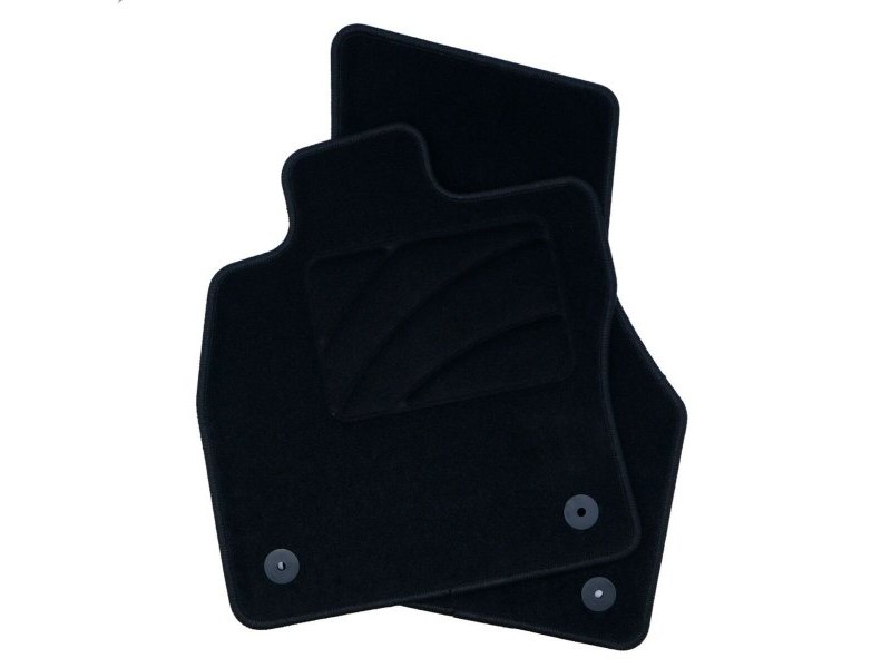 Комплект Постелки за Кола OCC Motorsport OCCVW0022 Черен 5 Части
