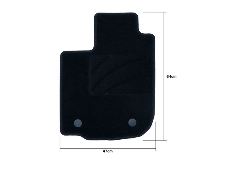 Комплект Постелки за Кола OCC Motorsport OCCDC0013BL Dacia Sandero