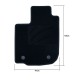Комплект Постелки за Кола OCC Motorsport OCCDC0013BL Dacia Sandero