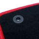 Комплект Постелки за Кола OCC Motorsport OCCCT0019RD Червен 5 Части