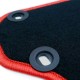 Комплект Постелки за Кола OCC Motorsport OCCHN0022RD Червен 5 Части