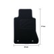 Комплект Постелки за Кола OCC Motorsport OCCMC0043GD Mercedes W124 Clase E Sedan 5 Части