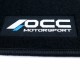 Комплект Постелки за Кола OCC Motorsport OCCPS0014LOG Черен Porsche 911 992 Кадифе 5 Части