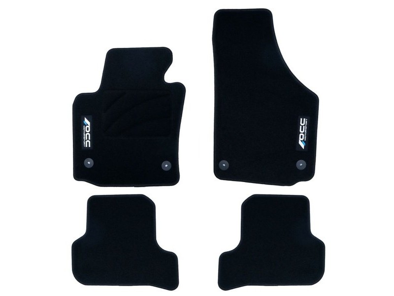Комплект Постелки за Кола OCC Motorsport OCCST0015LOG Seat Leon Mk2 5 Части Комплект Постелки за Кола OCC Motorsport OCCST0015LOG Seat Leon Mk2 5 Части