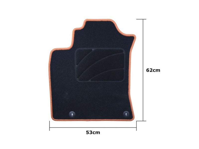 Комплект Постелки за Кола OCC Motorsport OCCKI0038YE Kia Xceed 5 Части