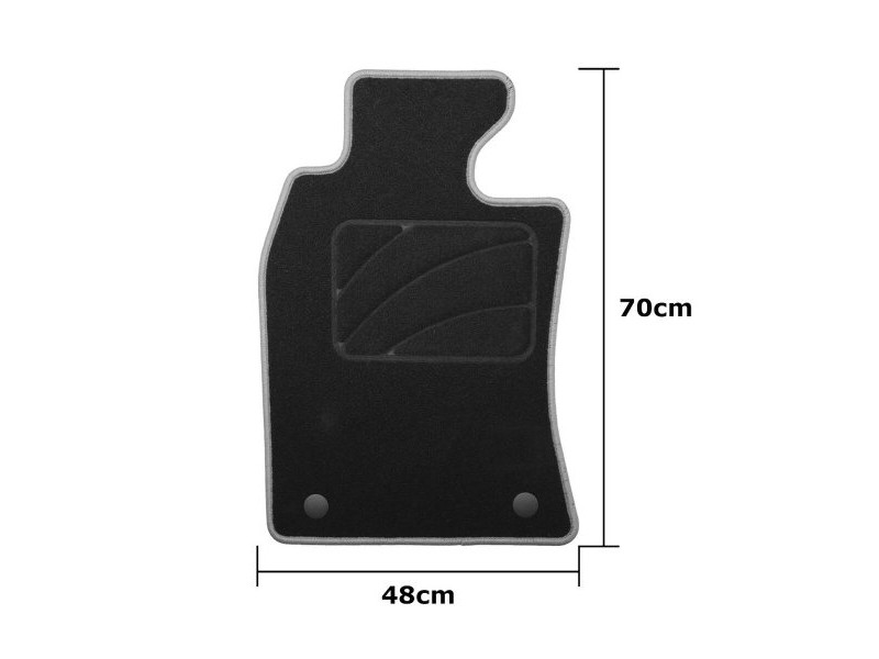 Комплект Постелки за Кола OCC Motorsport OCCMI0008YE Mini R52 Cabrio 5 Части