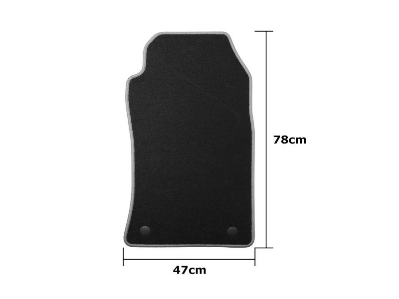 Комплект Постелки за Кола OCC Motorsport OCCMI0008YE Mini R52 Cabrio 5 Части