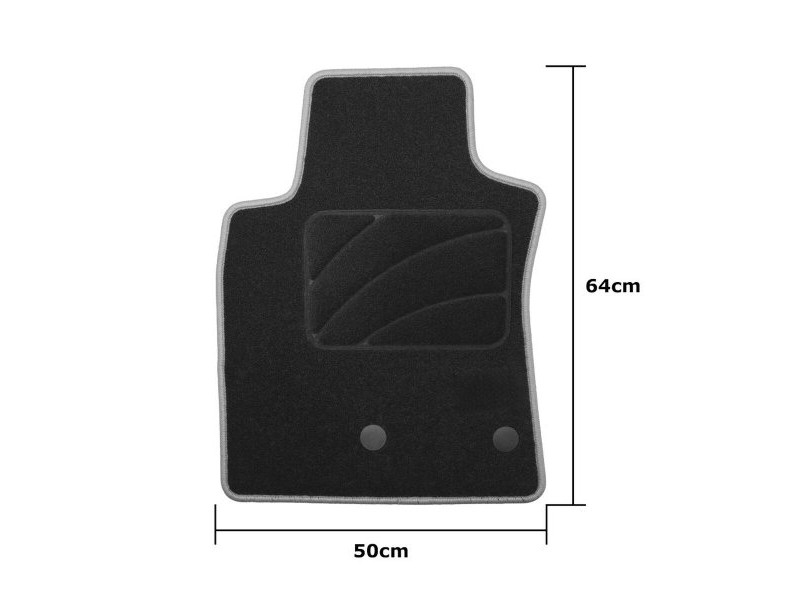 Комплект Постелки за Кола OCC Motorsport OCCRT0038YE Жълт Renault Modus 5 Части
