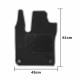 Комплект Постелки за Кола OCC Motorsport OCCRT0048YE RENAULT TWINGO 5 Части