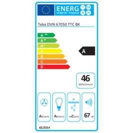 Конвенционален абсорбатор Teka DVN 67050 TTC BK 60 cm Черен