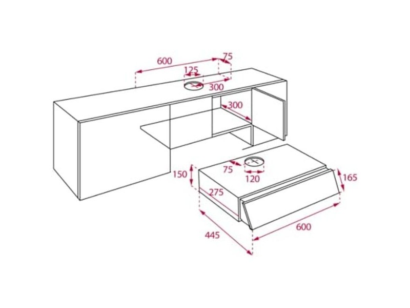 Конвенционален абсорбатор Teka XT2 62030 60 cm 105 m3/h