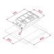 Газов котлон Teka GZC32300XBA 3800W (30 CM)