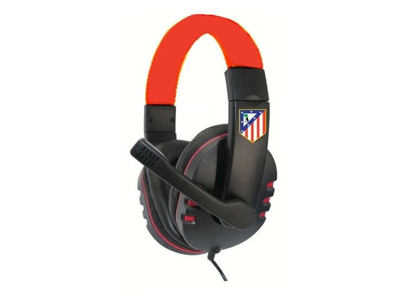 Слушалки за игра с микрофон Seva Import MADRID 787894 4906044 Червен Слушалки за игра с микрофон Seva Import MADRID 787894 4906044 Червен