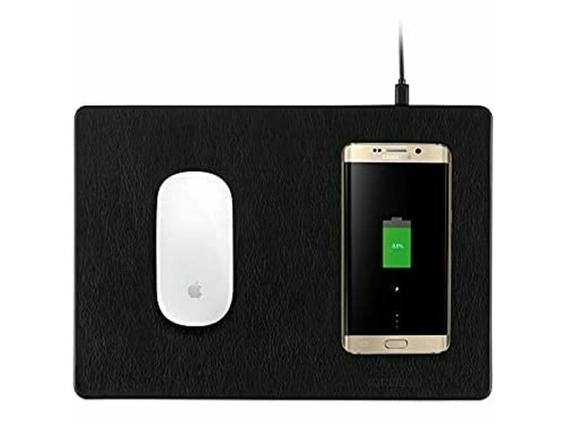Подложка с Qi Безжично Зарядно MiniBatt MB-PAD Черен