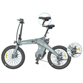 Електрически Велосипед Smartgyro SOHO 16 10000 mAh Черен 250 W 20