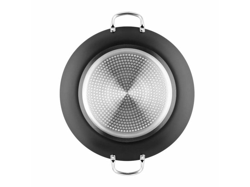 Тиган Monix Resistent Plus M371630 Черен Неръждаема стомана Алуминий Ø 30 cm