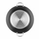 Тиган Monix Resistent Plus M371630 Черен Неръждаема стомана Алуминий Ø 30 cm