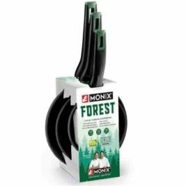 Комплект Тигани Monix FOREST M501236 Черен Алуминий