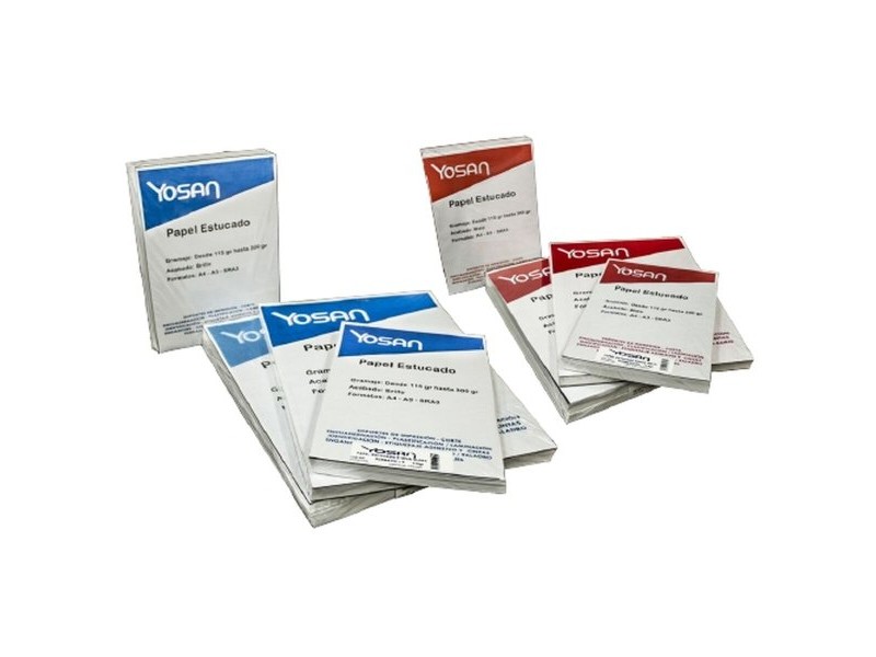 Coated Paper Yosan Бял 500 Листи SRA3