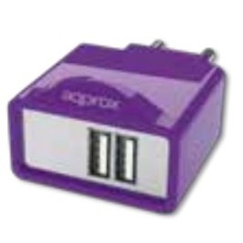 Powerbank approx! APPUSBWALL21P Лилав