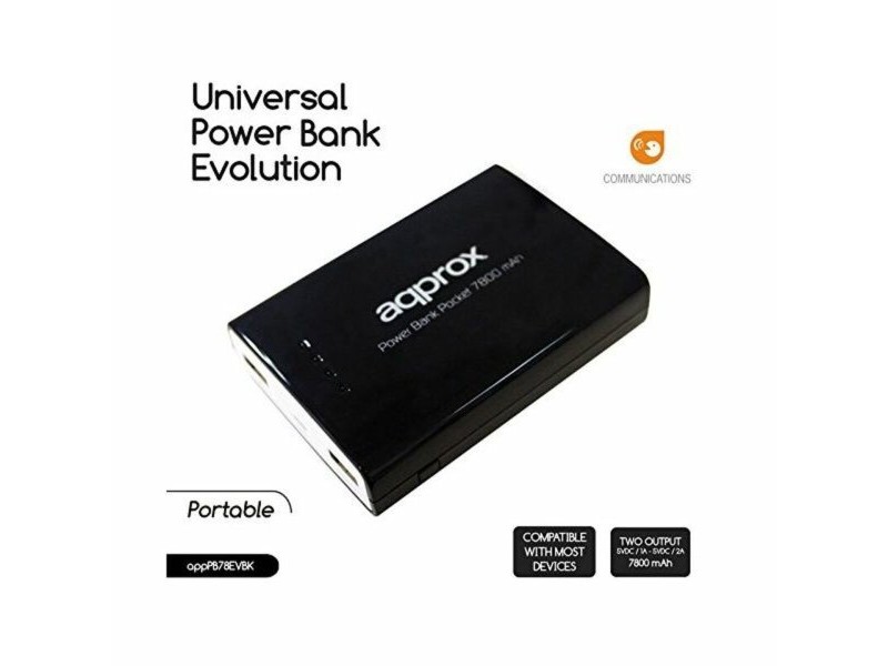 Резервна батерия approx! APPPB78EVBK Черен