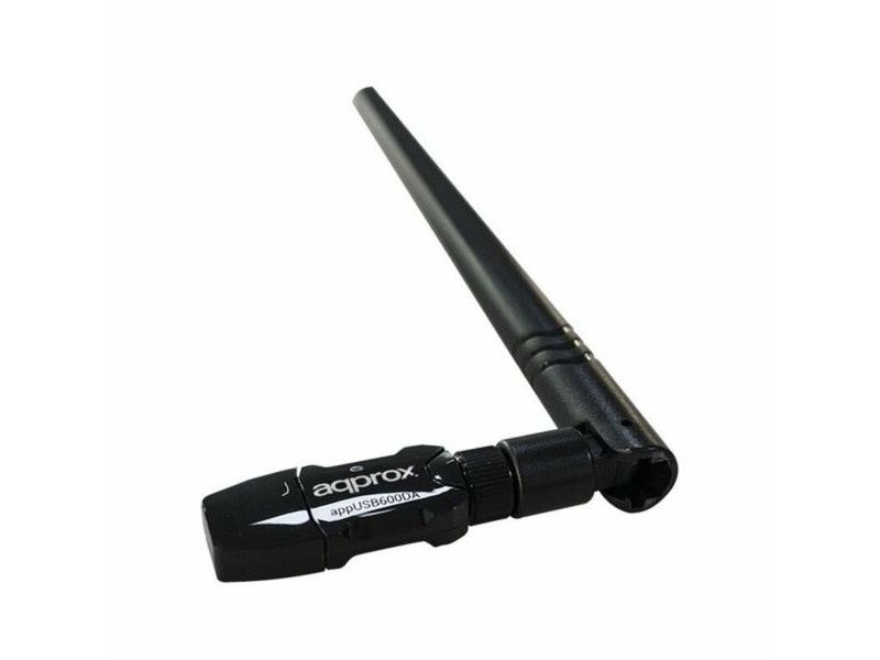 Адаптер за USB към WiFi approx! APPUSB600DA Черен