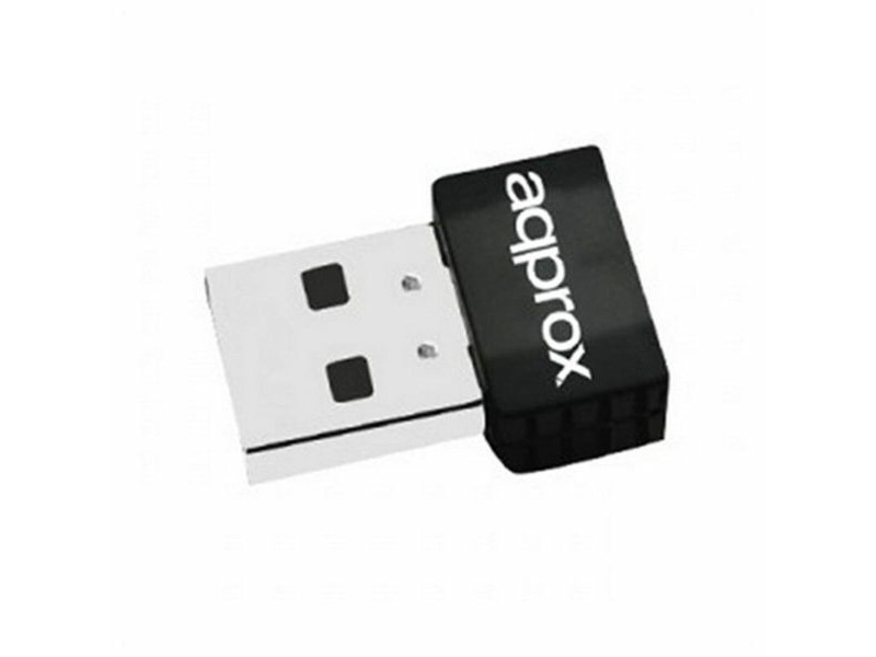 Адаптер за USB към WiFi approx! APPUSB600NAV2 Черен
