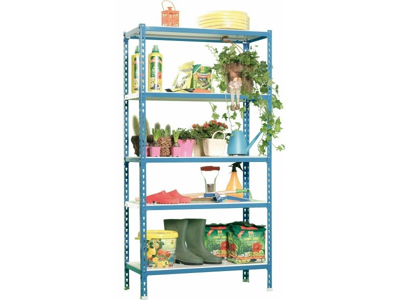 Лавица Simon Rack Simonclick 5/400 Метал 180 x 90 x 40 cm 5 Рафтове